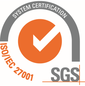 SGS ISO/IEC 27001 system certification mark